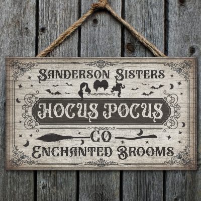 Wooden Door Sign