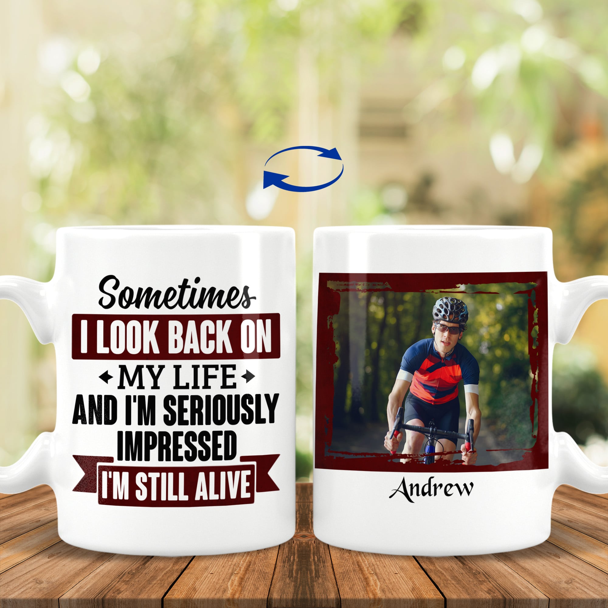 9H. I'm Still Alive-Sample Design 15 OZ White Mug