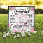 Sometimes It’s Hard to Find Words I Love You Mom Daughter Gift Forever Love Pendant Necklace