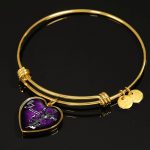 Faith Cross And Roses Heart Pendant Necklace - Christian Necklace For Women
