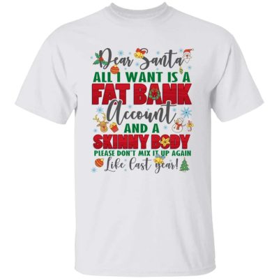 2Th. Fat Bank Account (6), White, Unisex T-Shirt