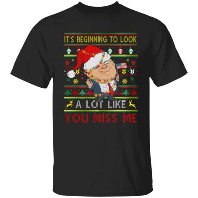 2Th UU TIEN. You Miss Me Trump Christmas (6), Black, Unisex T-Shirt
