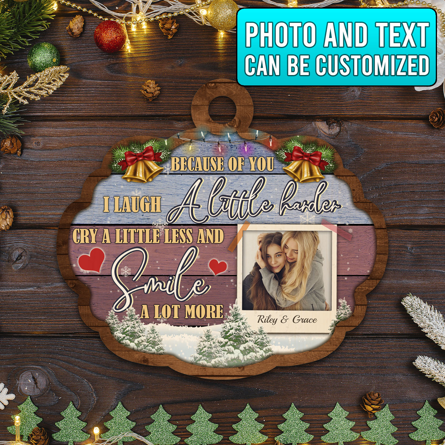 7VT. Because Of You ornament mk1