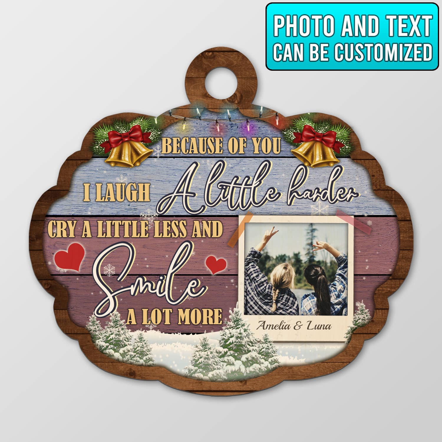 7VT. Because Of You ornament mk2