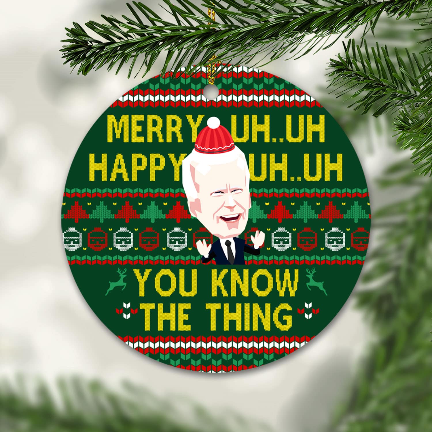 3VT. Merry Uh Biden ornament mk1