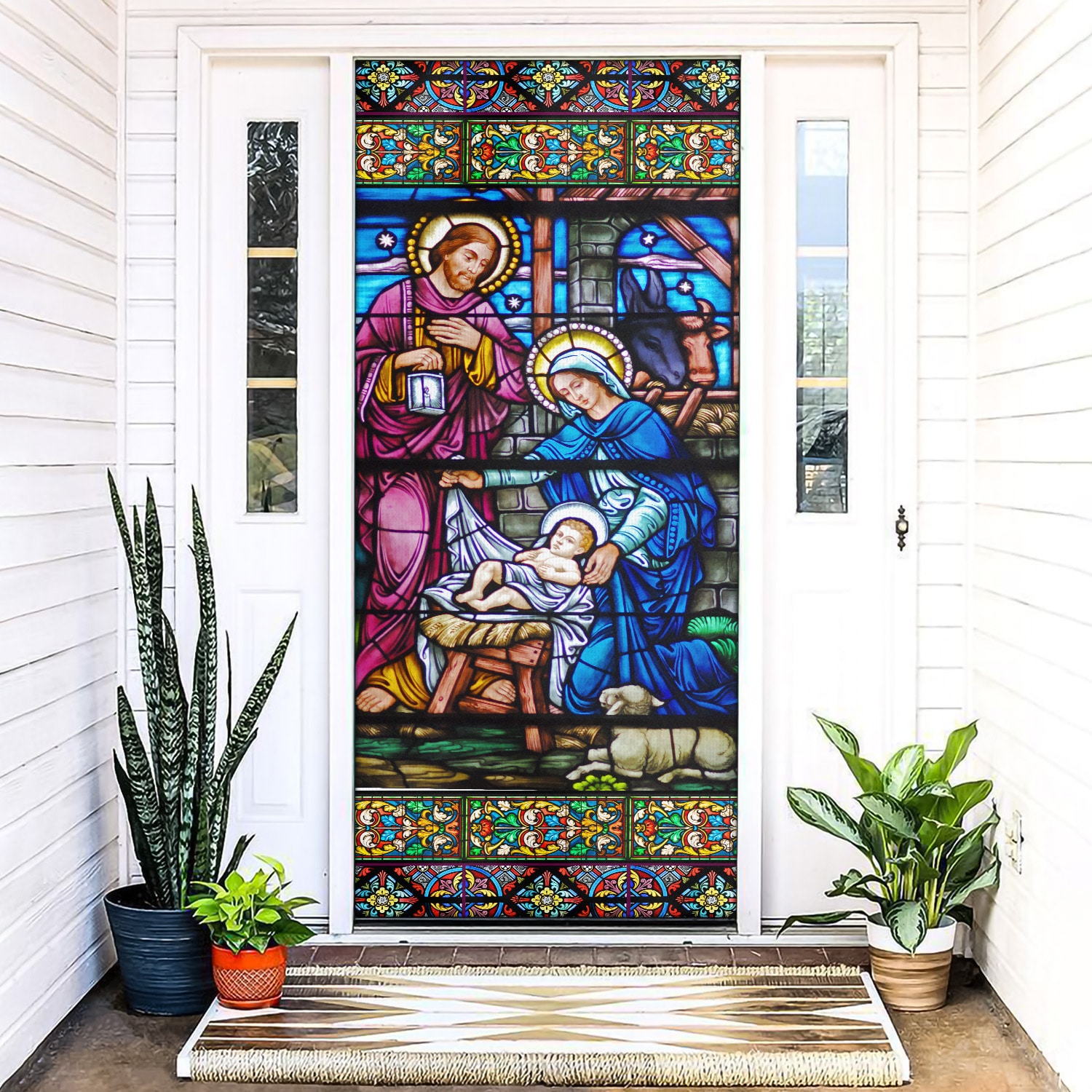 4. God Stained Glass-A Mockup 5