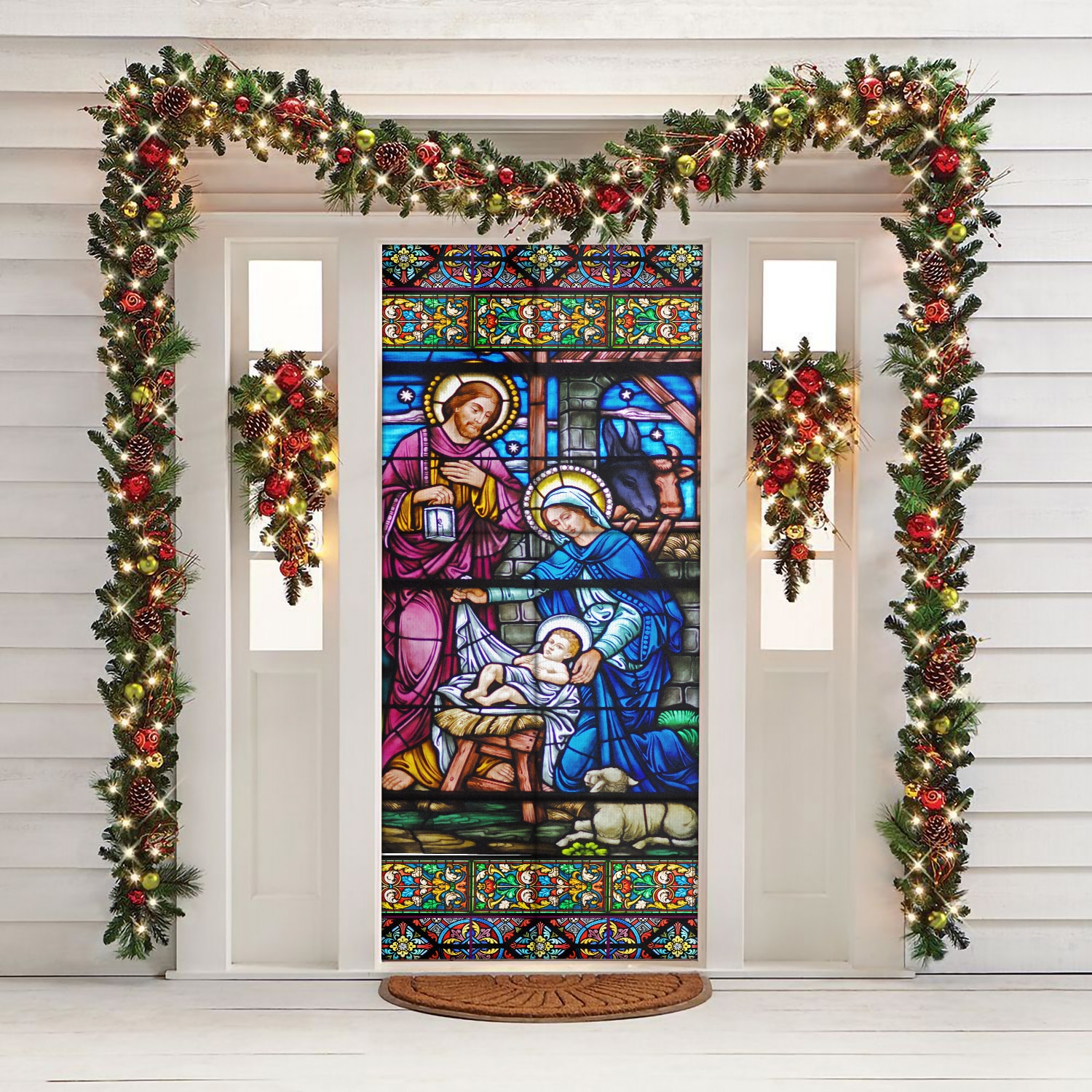 4. God Stained Glass-A Mockup 1