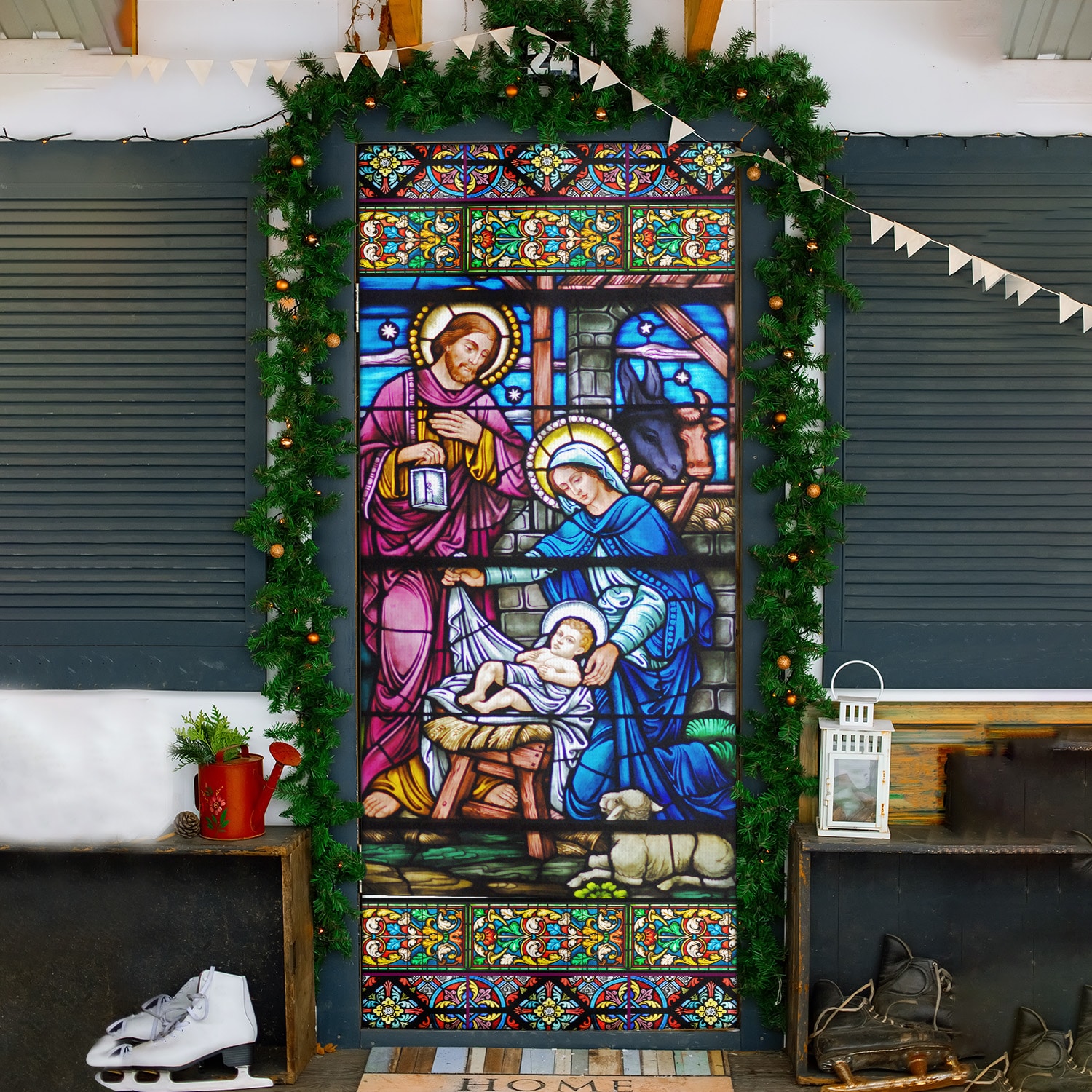 4. God Stained Glass-A Mockup 2