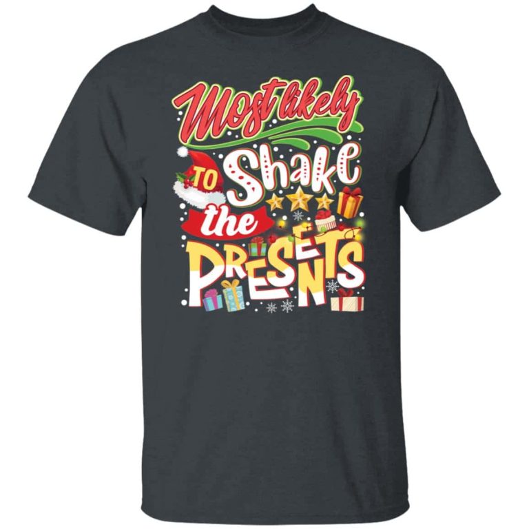 7Th. Shake The Presents 1, Dark Heather, Unisex T-Shirt