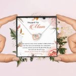 Stepped Up Mom One Who Made The Choice To Love Another's Child As Their Own Interlocking Hearts Pendant Necklace
