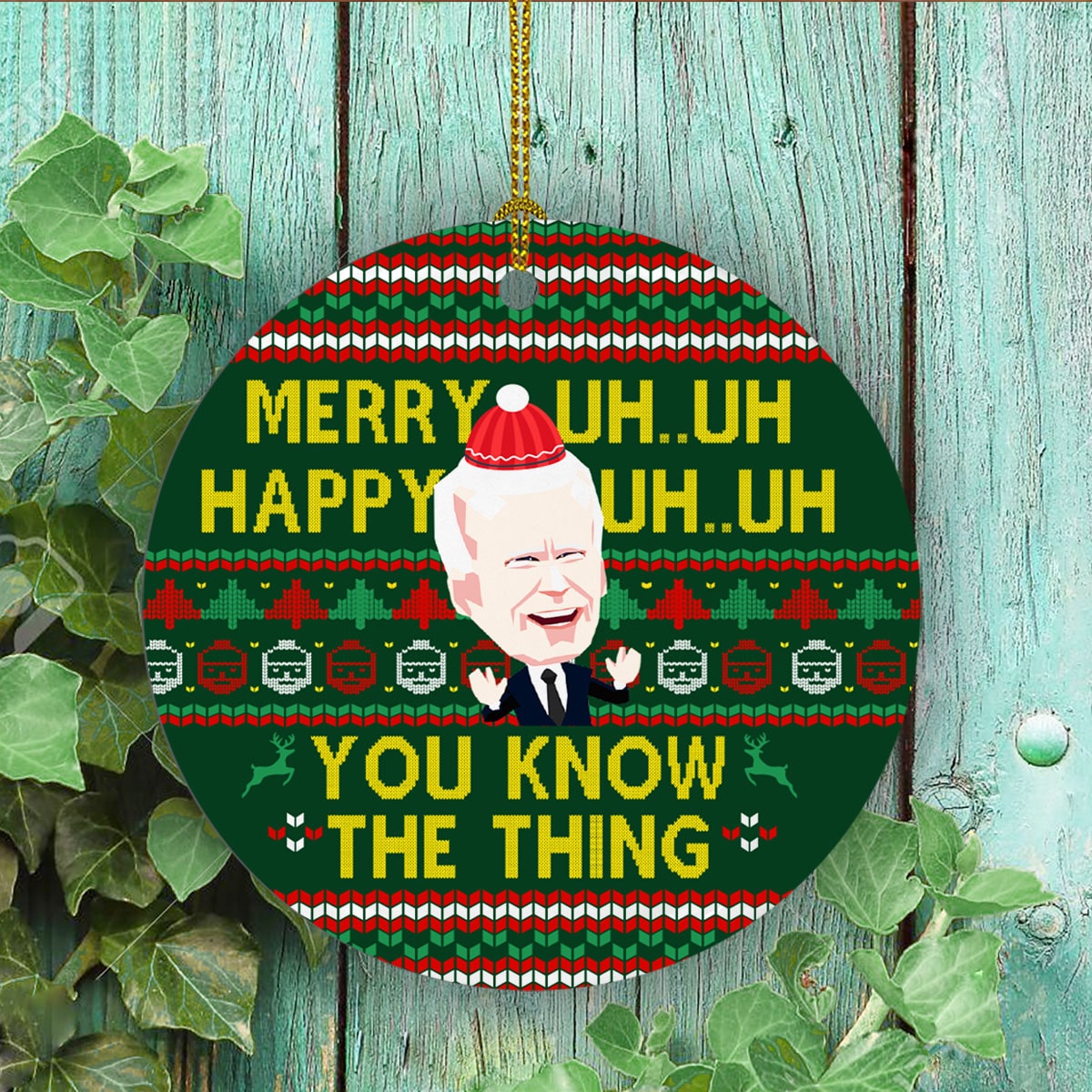 3VT. Merry Uh Biden ornament mk3