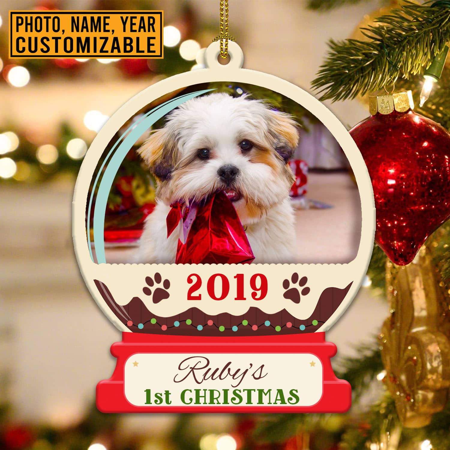 5TM. First Christmas Snowball Ornament(9) mk3