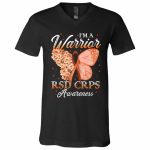 37 HG. Warrior RSD CRPS (6), Black, V-Neck T-Shirt