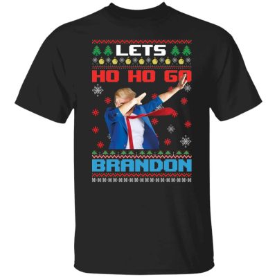 4Th. Lets Ho Ho Go Brandon, Black, Unisex T-Shirt