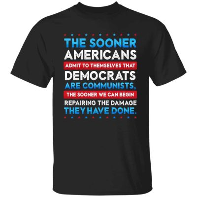 2VT. The Sooner Americans, Black, Unisex T-Shirt
