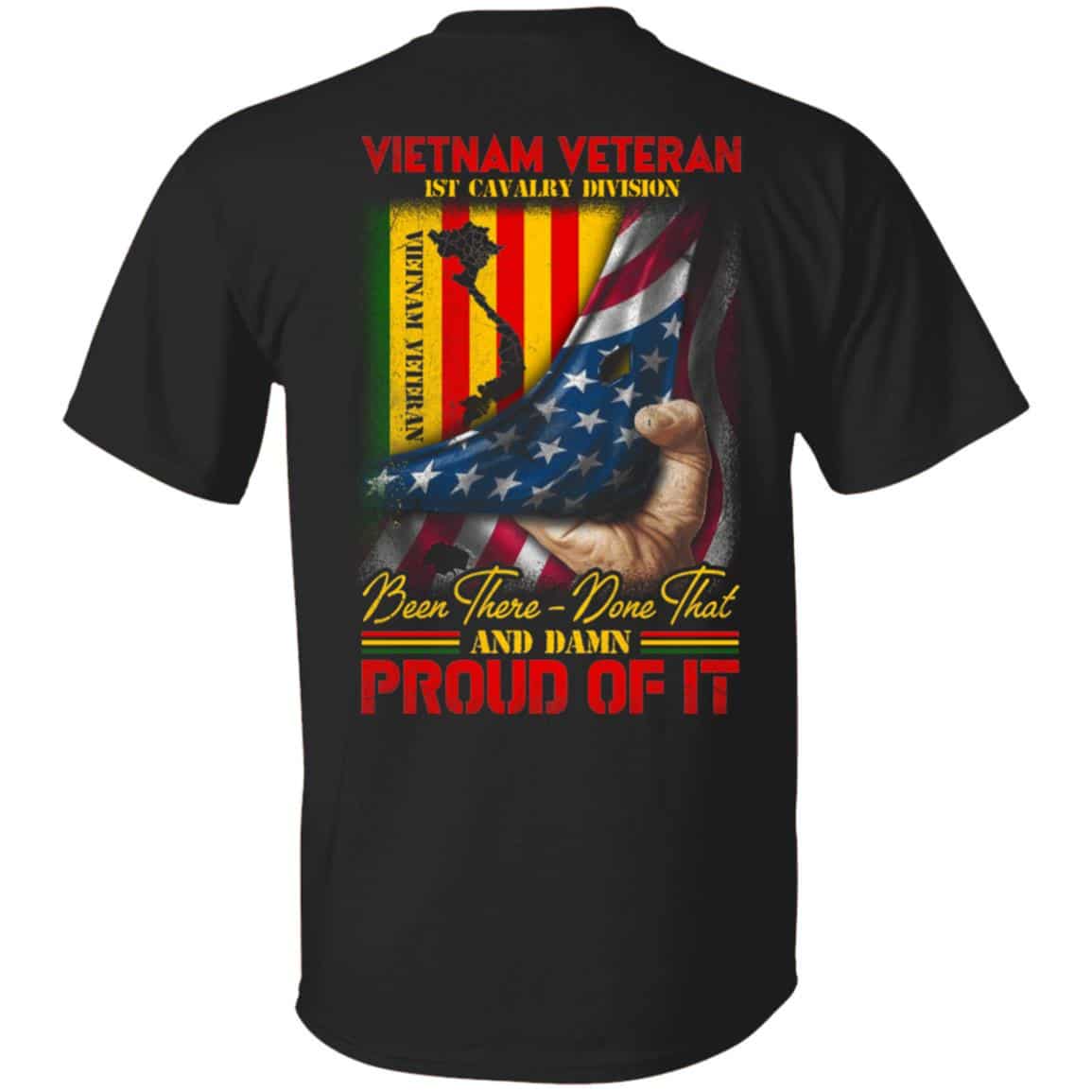 Personalized Vietnam 1, Black, Unisex T-Shirt