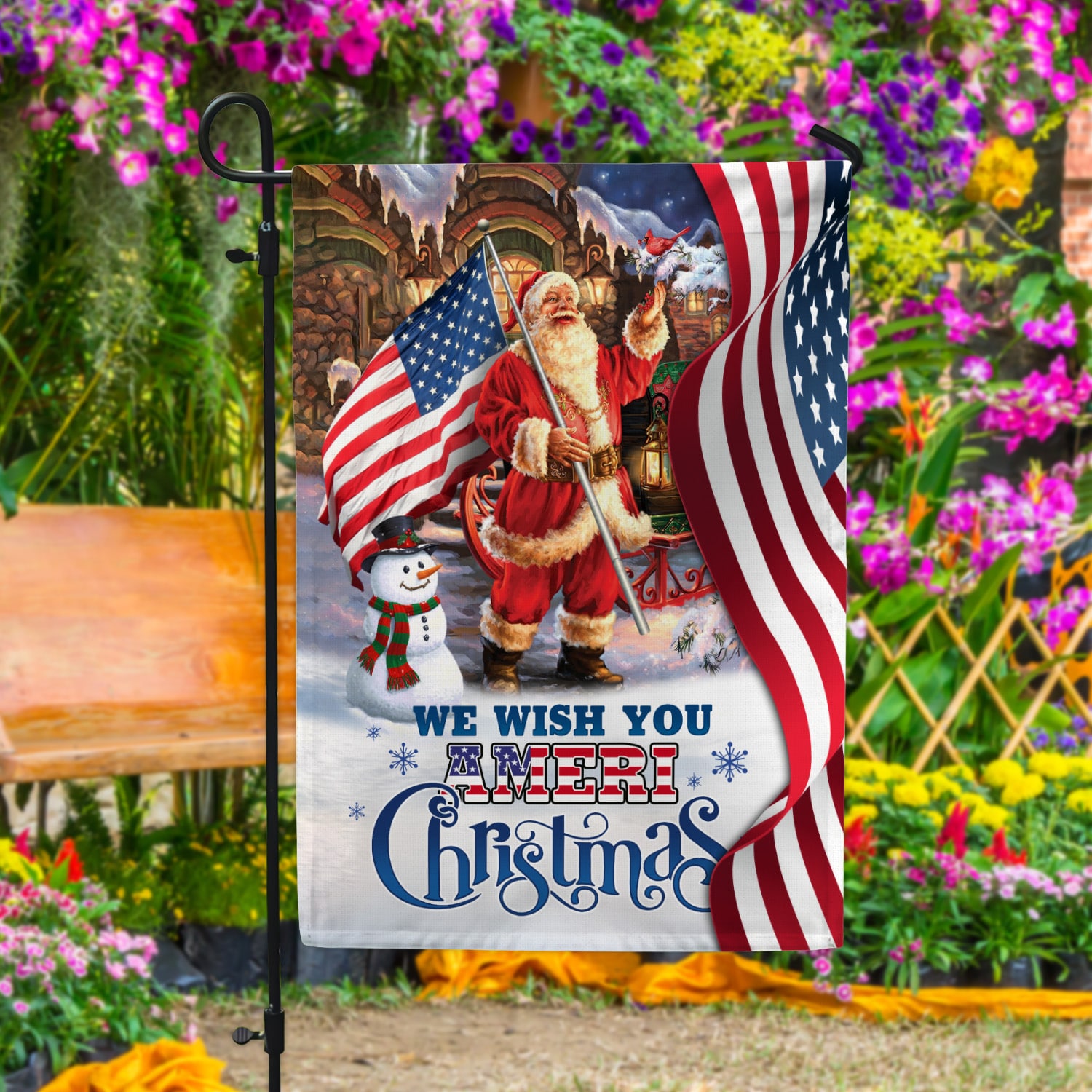 30x40 Side 1 Garden Flag Mockup 4