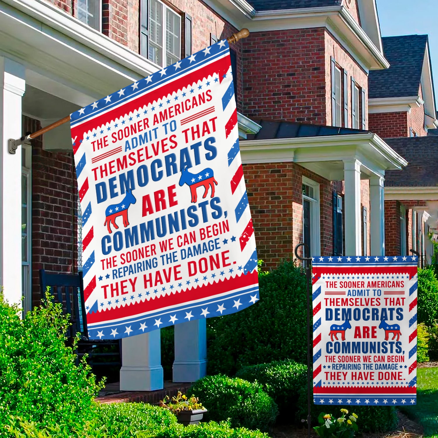 2O. Sooner Americans-30x40 Garden & House Mockup 2