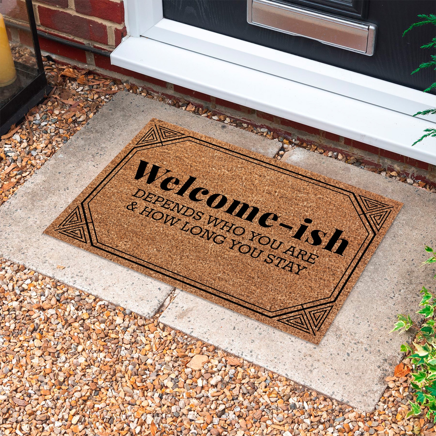 2NH. Welcome-ish (5) Doormat mockup 10 (2)