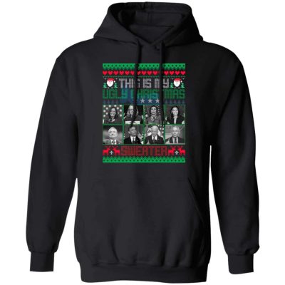 8 pic politic hoodie 2, Black, Hoodie