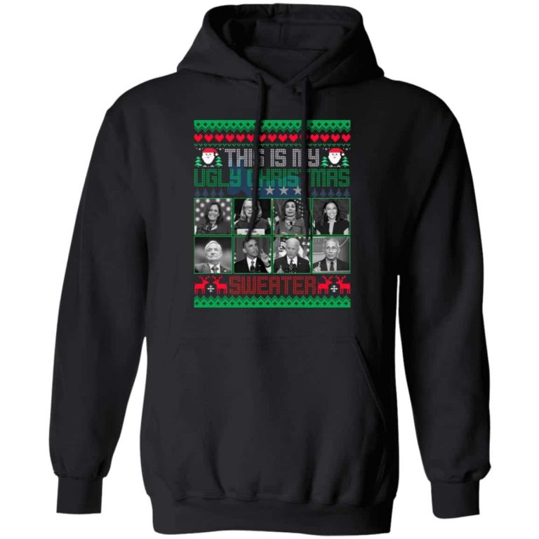 8 pic politic hoodie 2, Black, Hoodie