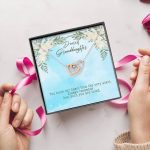 Dearest Granddaughter You Stole Our Heart Interlocking Hearts Pendant Necklace - To My Granddaughter Necklace
