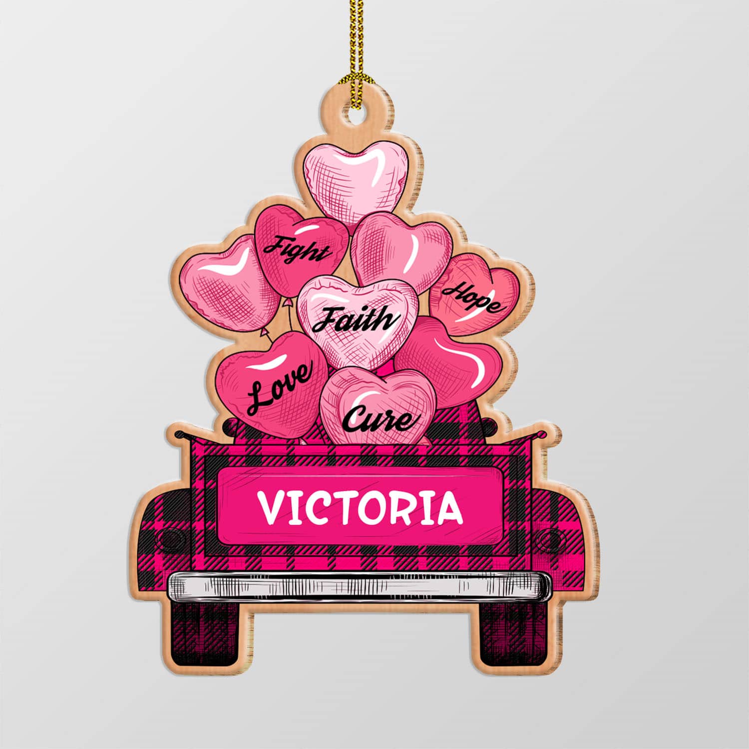 8Th. Breast Cancer Truck Mockup 4