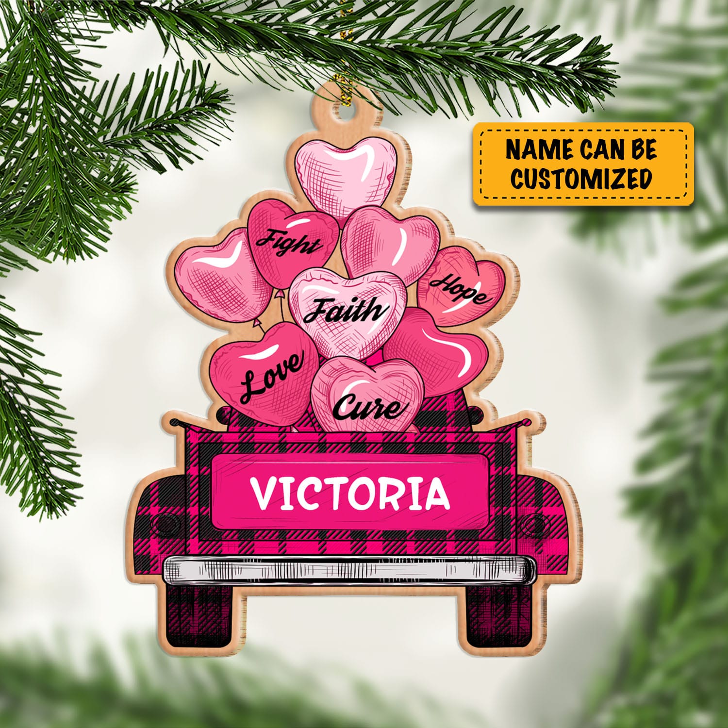 8Th. Breast Cancer Truck Mockup 3