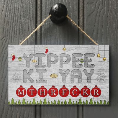 Wooden Door Sign