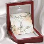 From Dad To My Beautiful Daughter On Your Wedding Day The Walk Down Alluring Beauty Necklace