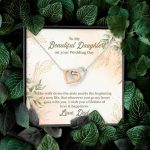 From Dad To My Beautiful Daughter On Your Wedding Day The Walk Down Interlocking Hearts Pendant Necklace From Dad To My Beautiful Daughter On Your Wedding Day The Walk Down Interlocking Hearts Pendant Necklace