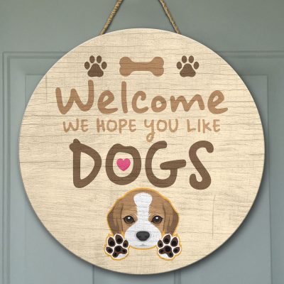 Wooden Door Sign