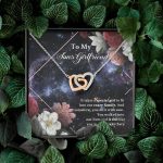 To My Sons Girlfriend It Takes A Special Girl To Fit Into Our Crazy Family Interlocking Hearts Pendant Necklace To My Sons Girlfriend It Takes A Special Girl To Fit Into Our Crazy Family Interlocking Hearts Pendant Necklace