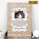 1VT. When I Say I Love You Photo canvas mk2