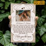 1VT. When I Say I Love You Photo canvas mk3