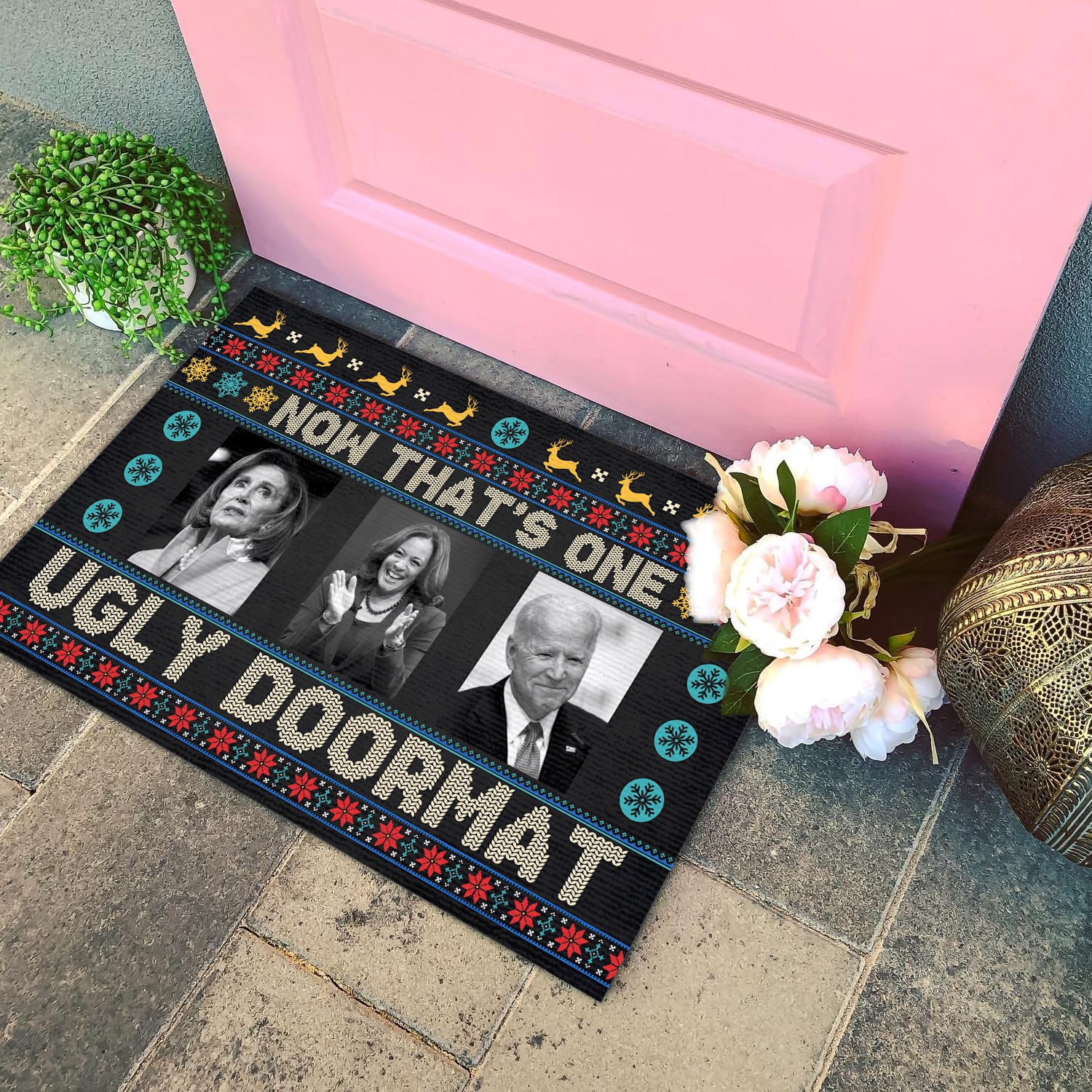 1Th UU TIEN. That's One Ugly Doormat (2) Doormat mockup 4