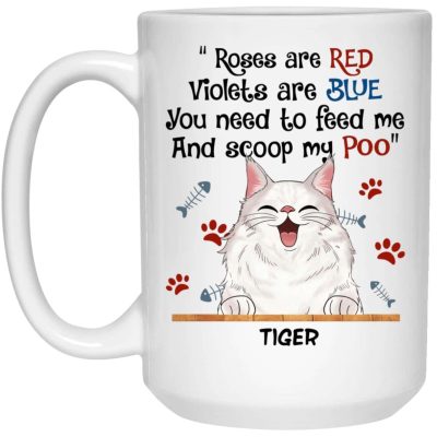 15 oz. White Mug