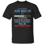 3O. Uninstalling Joe Biden (Tee), Black, Unisex T-Shirt