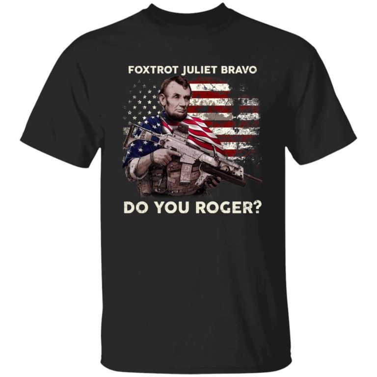 9VT. UU TIEN Abraham Foxtrot Juliet, Black, Unisex T-Shirt