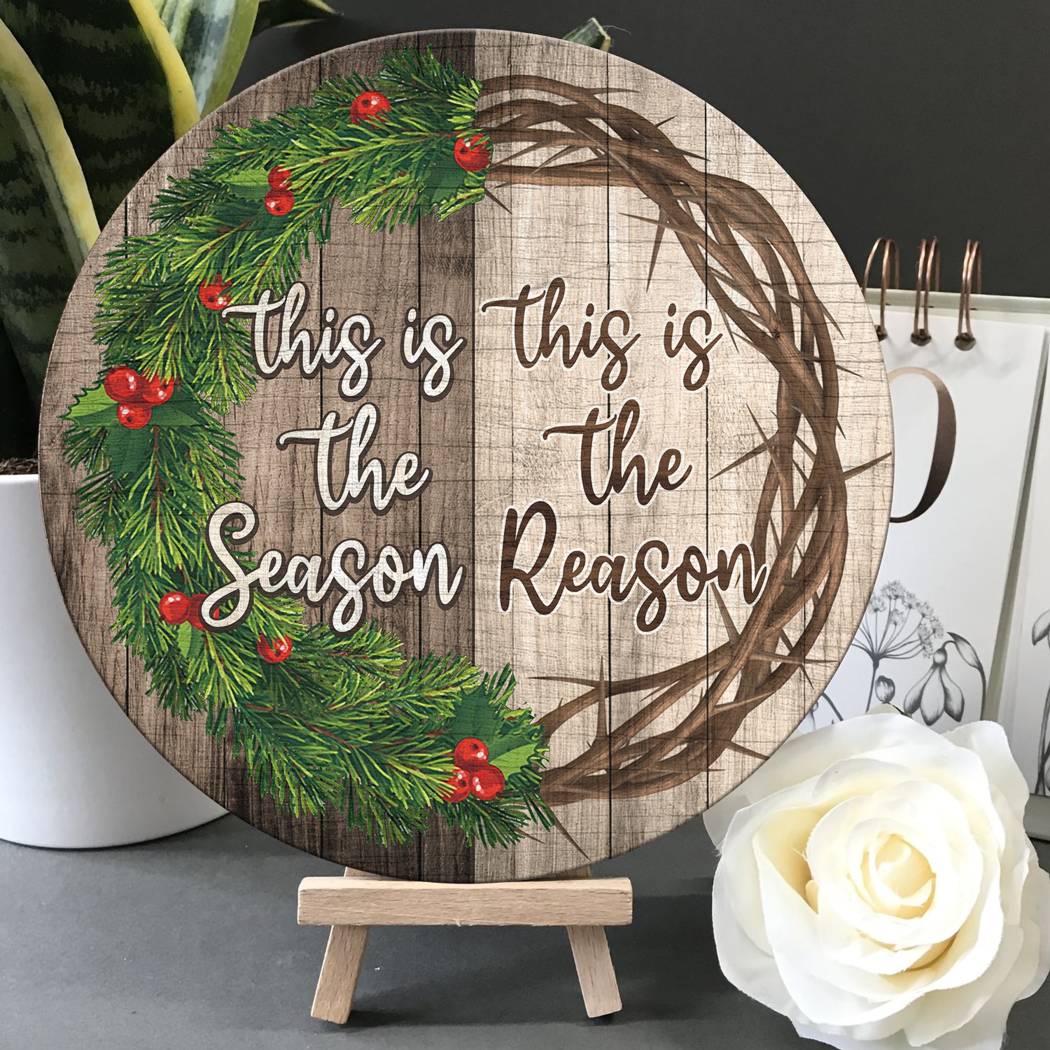 5Th. This Is Season Reason (5) Door Sign Mockup 5