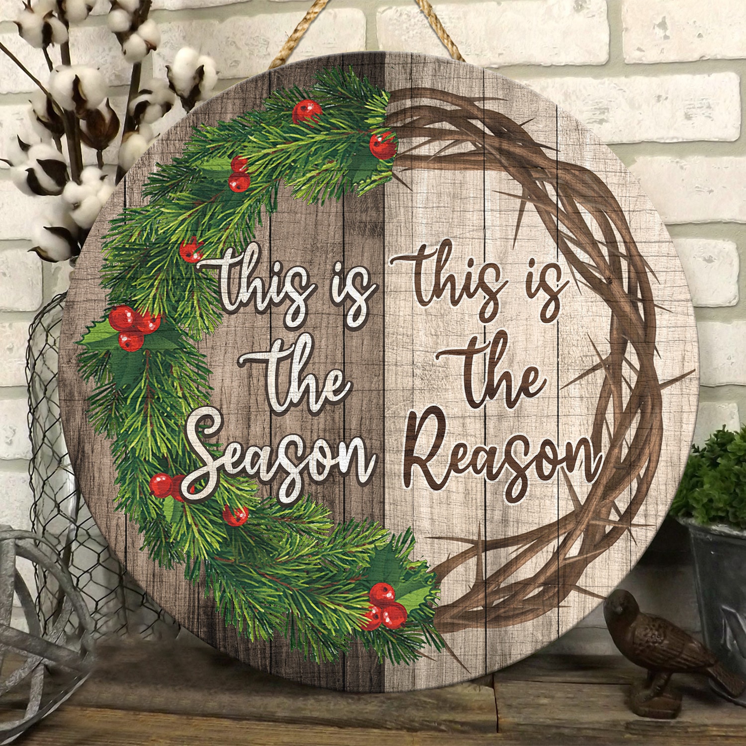 5Th. This Is Season Reason (5) Door Sign Mockup 6