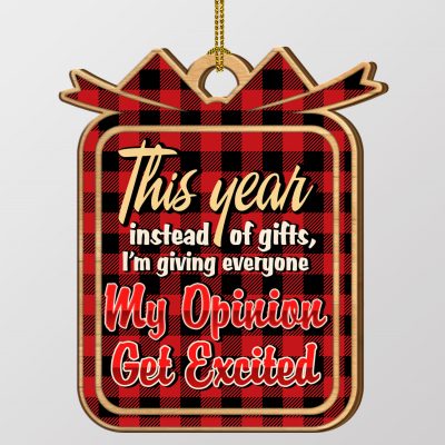 Wooden Ornament