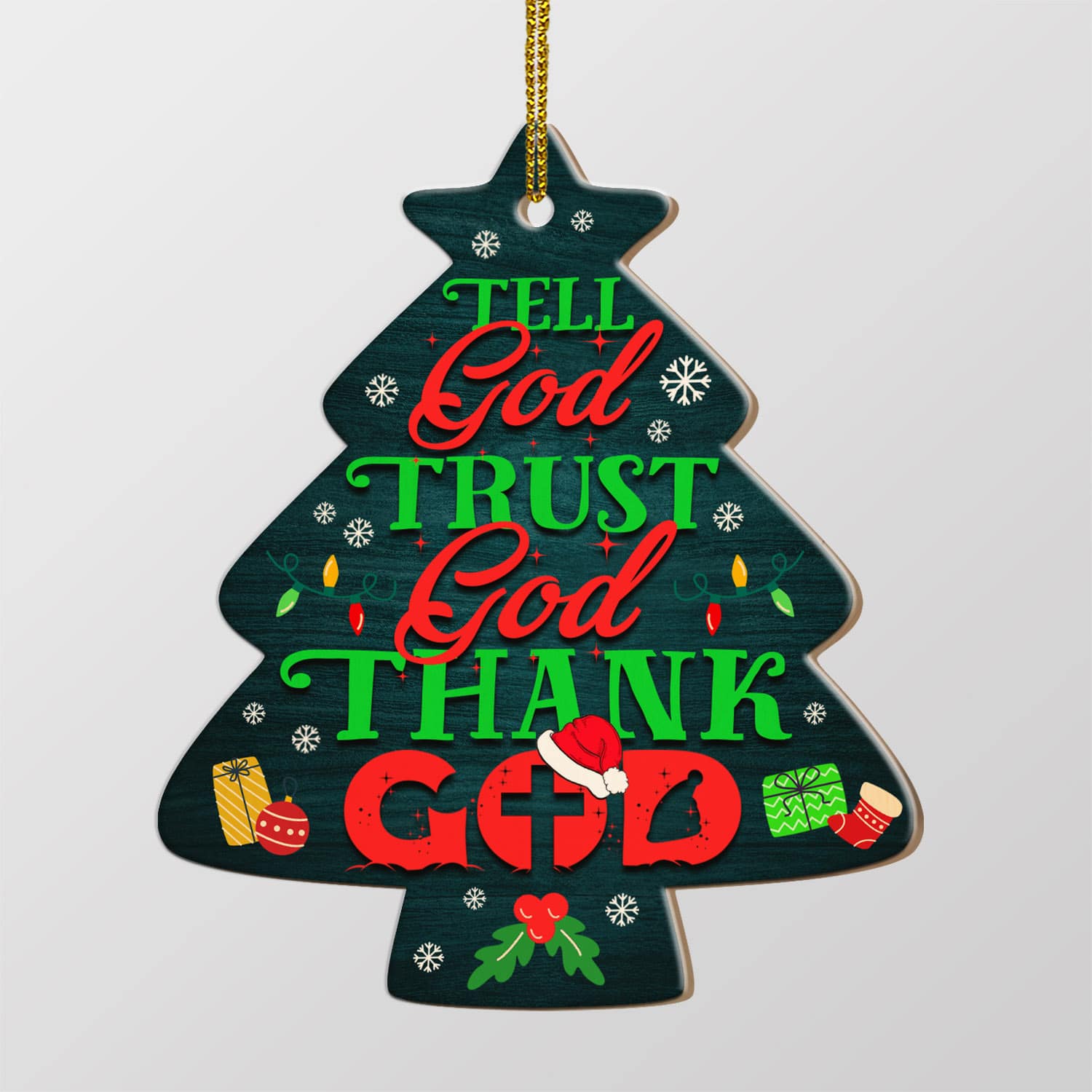 4Th. Thank God Mockup Simple