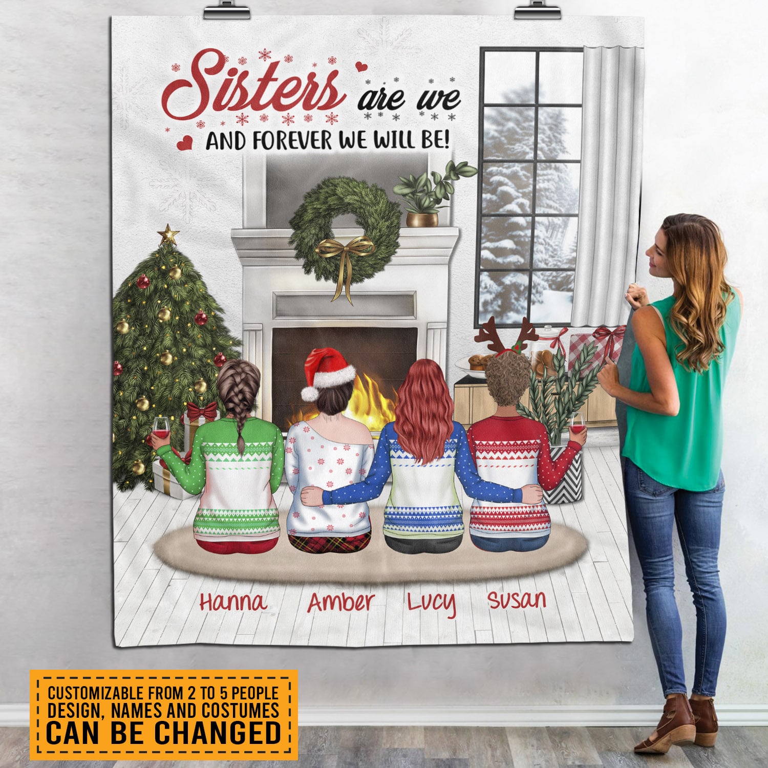 5VT. Sisters Are We blanket mk3