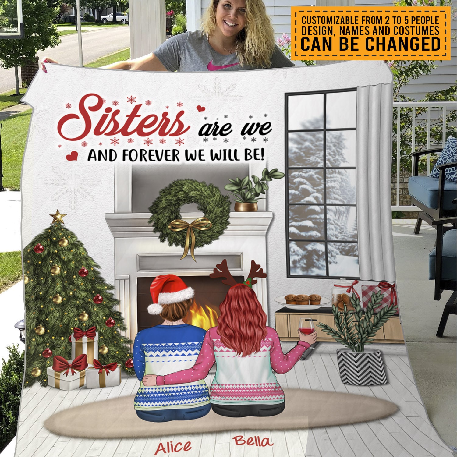 5VT. Sisters Are We blanket mk1