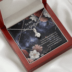 To My Sons Girlfriend It Takes A Special Girl To Fit Into Our Crazy Family Alluring Beauty Necklace