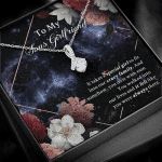 To My Sons Girlfriend It Takes A Special Girl To Fit Into Our Crazy Family Alluring Beauty Necklace