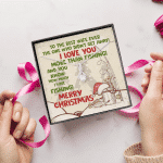 To The Best Wife Ever The One Who Didn't Get Away I Love You More Than Fishing Alluring Beauty Necklace
