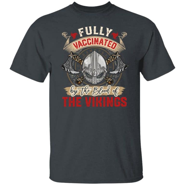 1. Blood of The Vikings (6), Dark Heather, Unisex T-Shirt