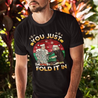 Alternative view of You Just Fold It In Sweatshirt - Hoodie - Long Sleeve